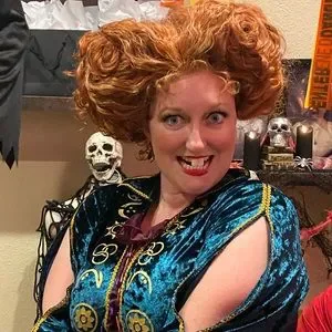 Theatrical Wig Halloween Hocus Pocus Winifred Sanderson Sisters Bette Midler custom | Accessories | Theatrical Wig Halloween Hocus Pocus  main image 2